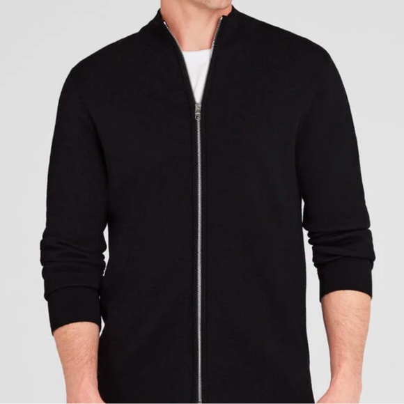 Club Monaco Other - Club Monaco Double-Faced cotton Wool Full-Zip Sweater